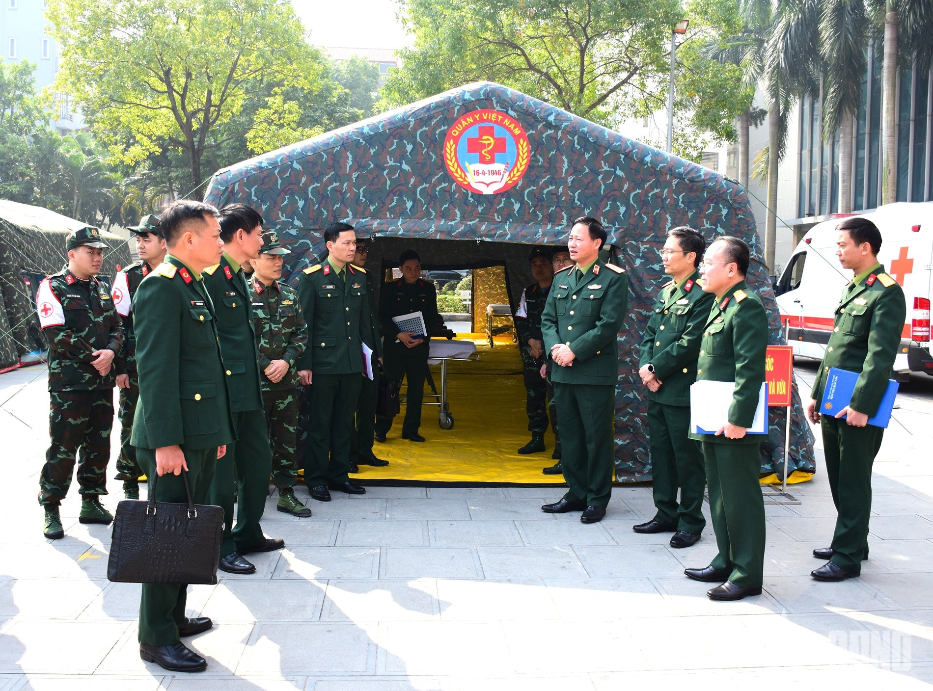 Bệnh viện Quân y 354: Bảo đảm tốt quân y phục vụ Đại hội XIV của Đảng